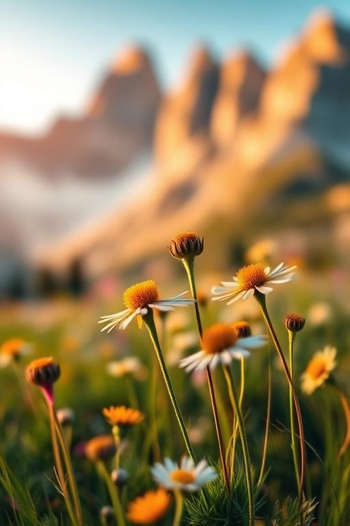 Alpine wildflowers