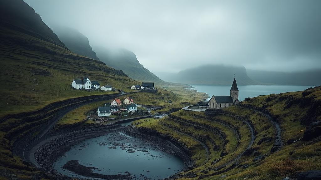 Saksun village